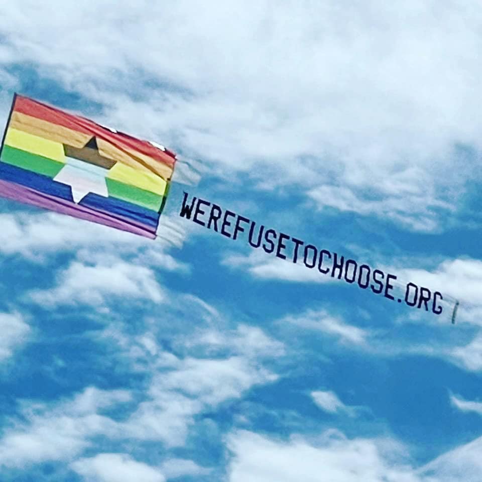 We Refuse to Choose, Jewish Inclusive Pride Flag, Florida