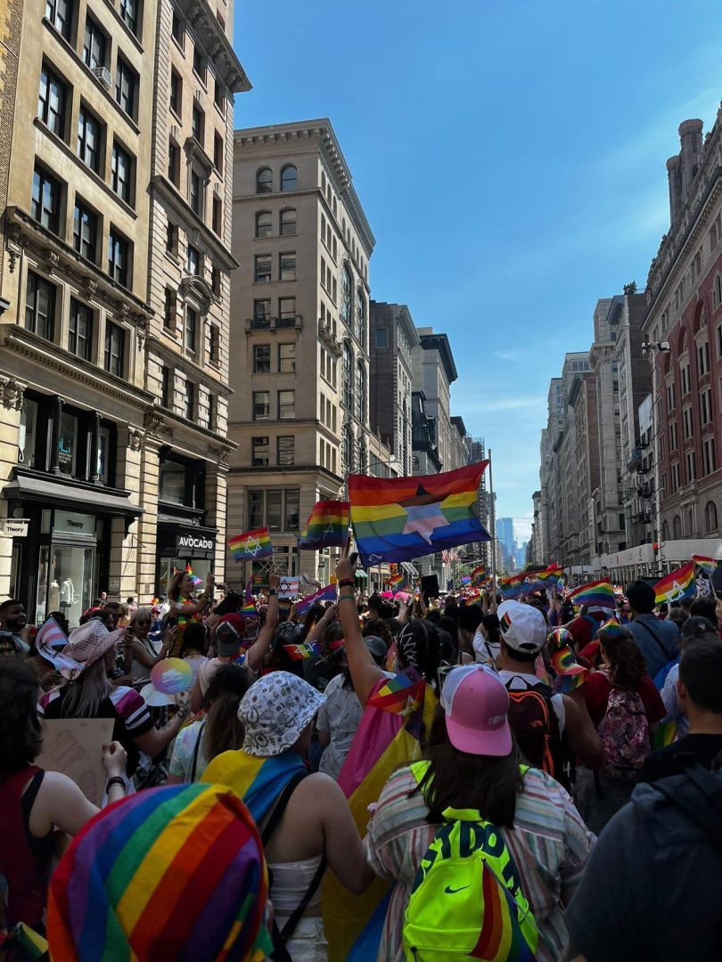 Jewish Inclusive Pride Flag New York Pride