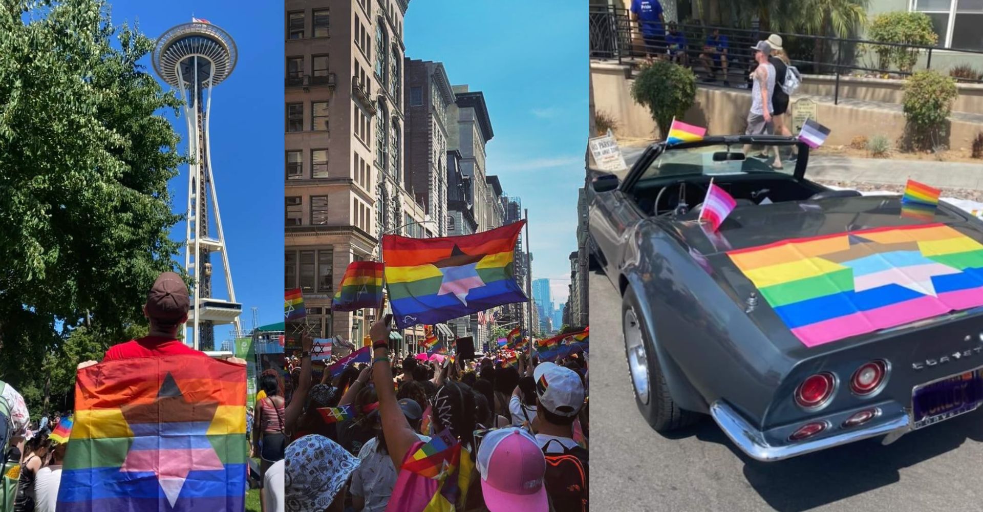 Jewish Inclusive Pride Flag